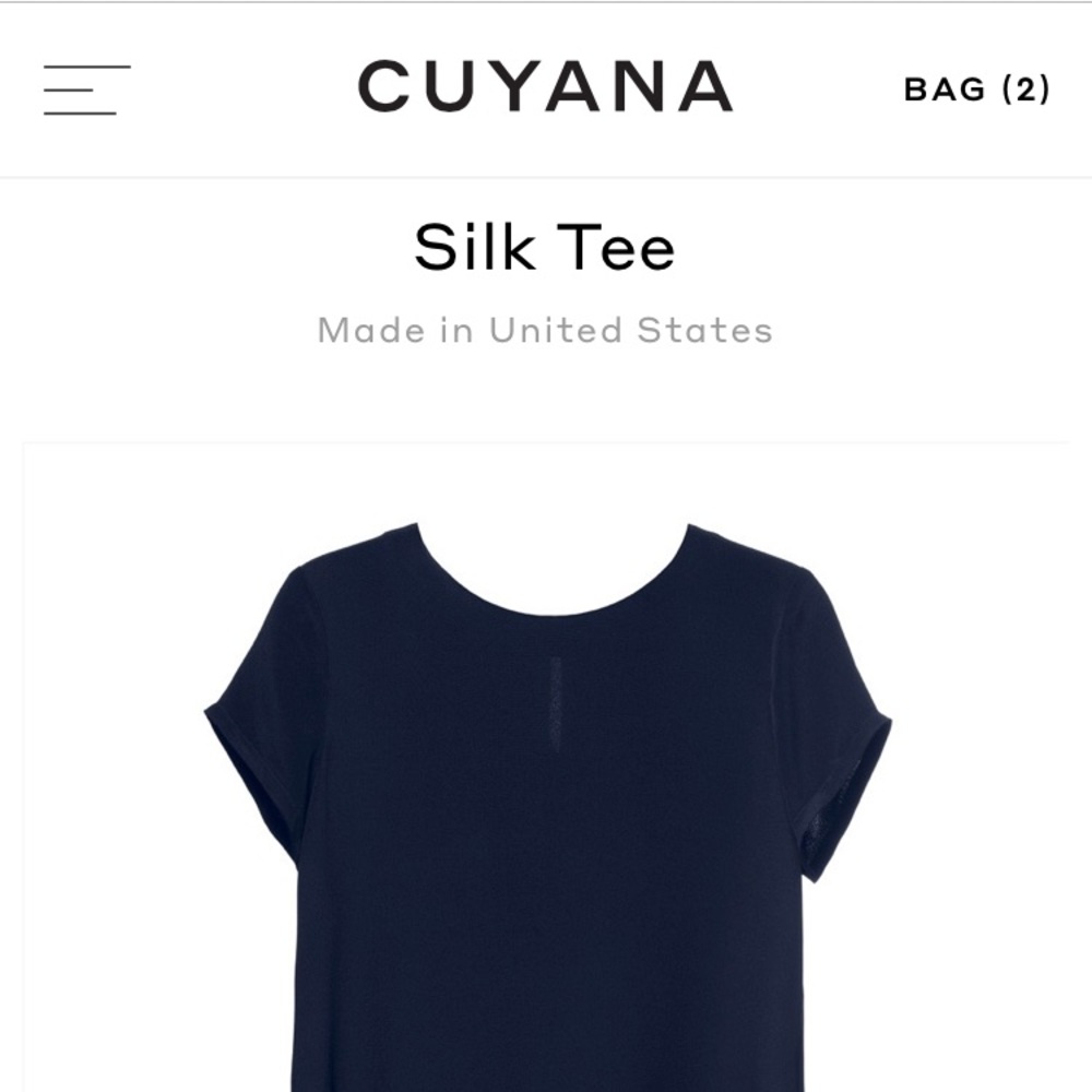 Cuyana Silk Tee
